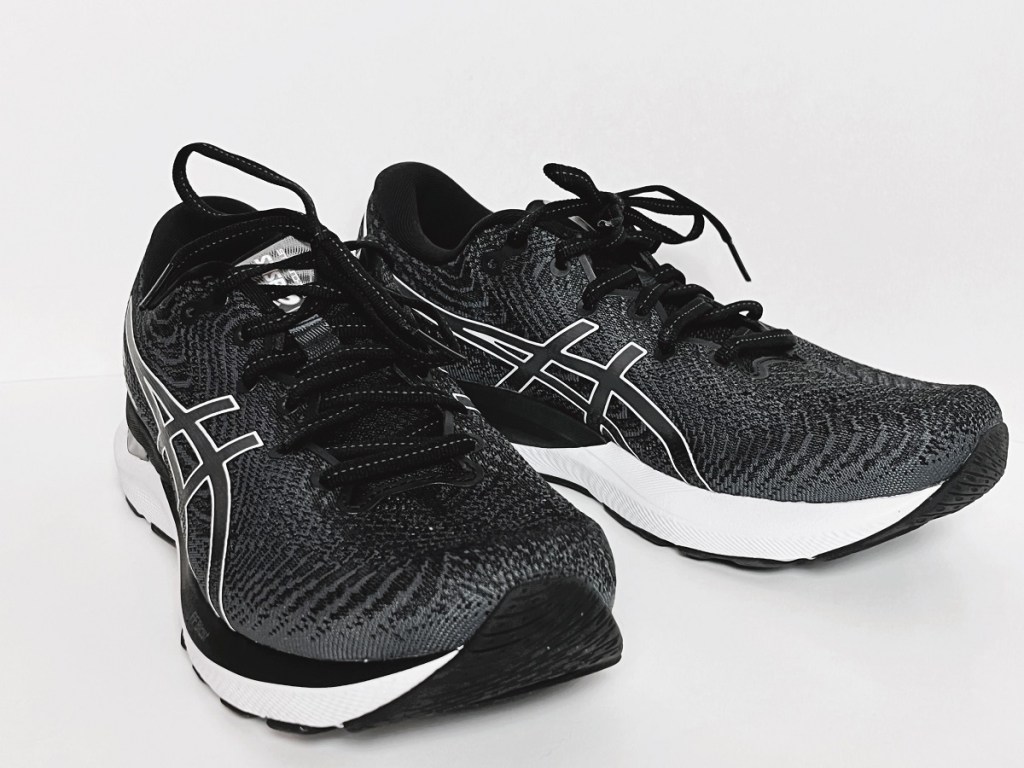 A pair of new Asics running shoes