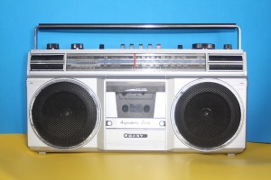A personal music player from the 1980s