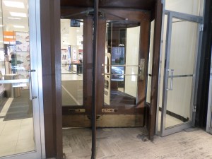 A revolving door