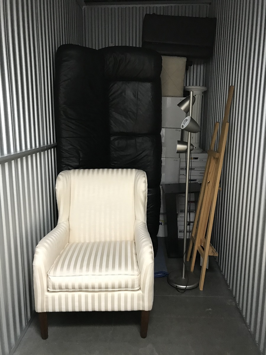 My little rental storage locker and its contents